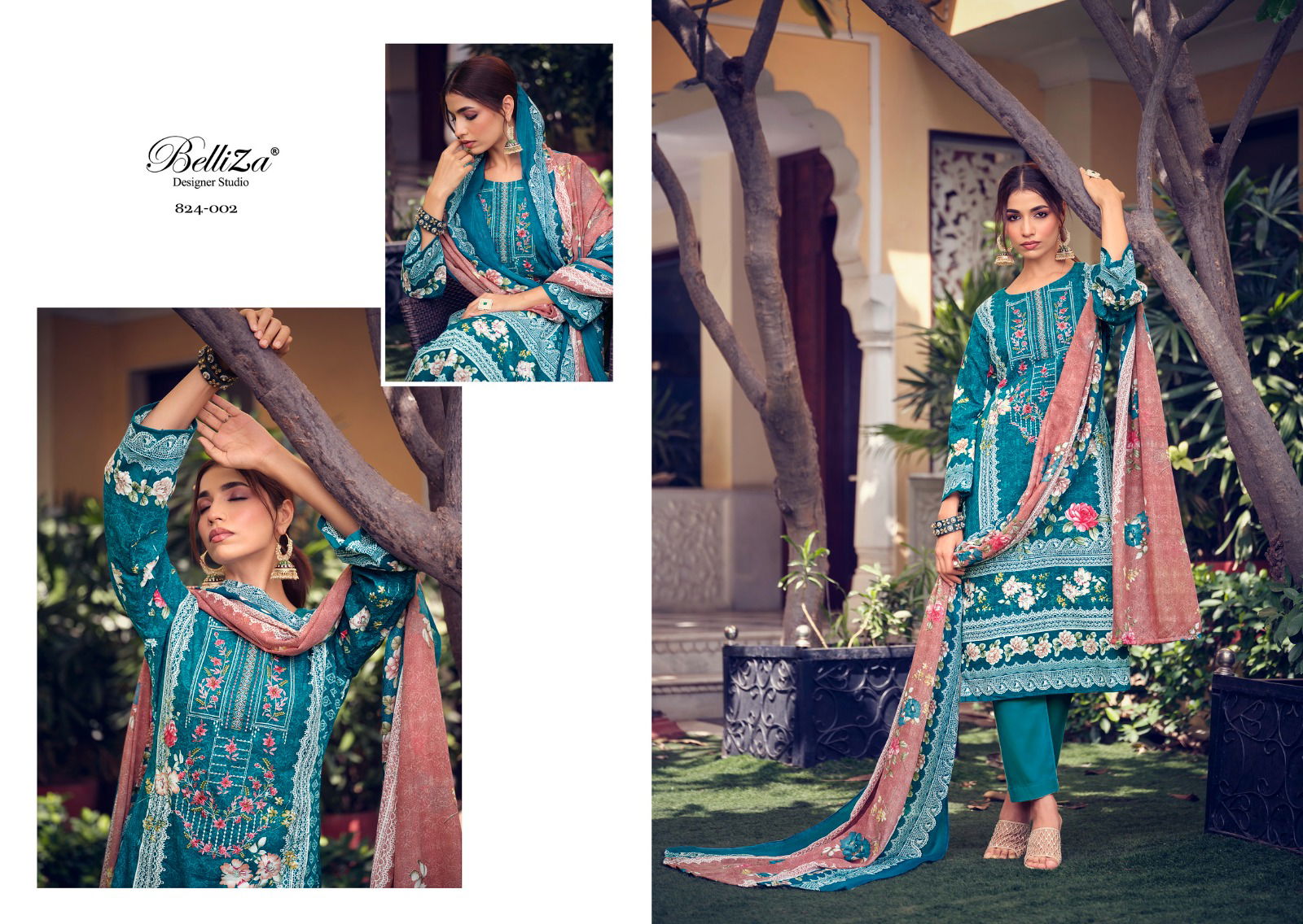 Belliza Naira Vol 19 Printed Cotton Dress Material Catalog
